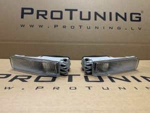 OE Look White Front Bumper Fog Lights For Audi 90/80 B3+B4 + RS2