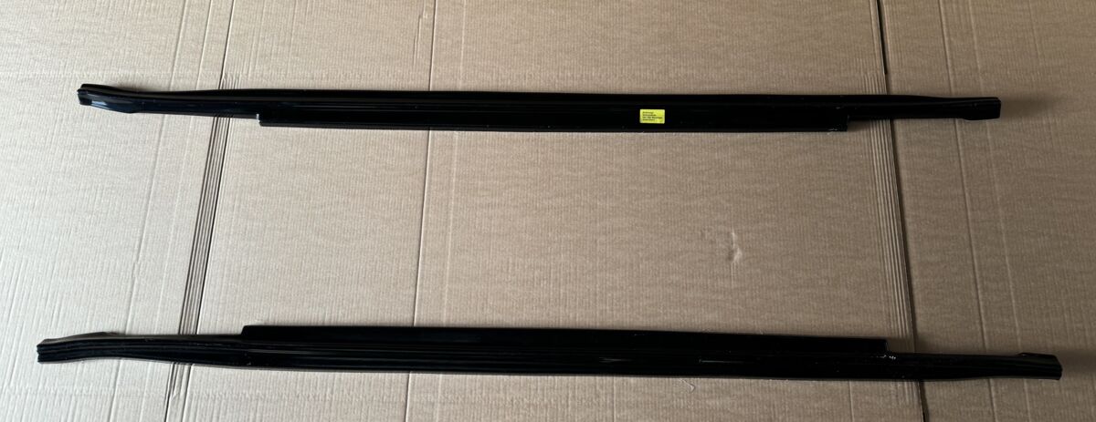 Black Gloss Performance Side skirts addons / Blades / diffusers / sill covers For Audi A4 + S4 B6+B7 00-09 - Image 5