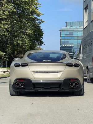 CARBON Performance Aero trunk Spoiler boot extension for Ferrari Roma