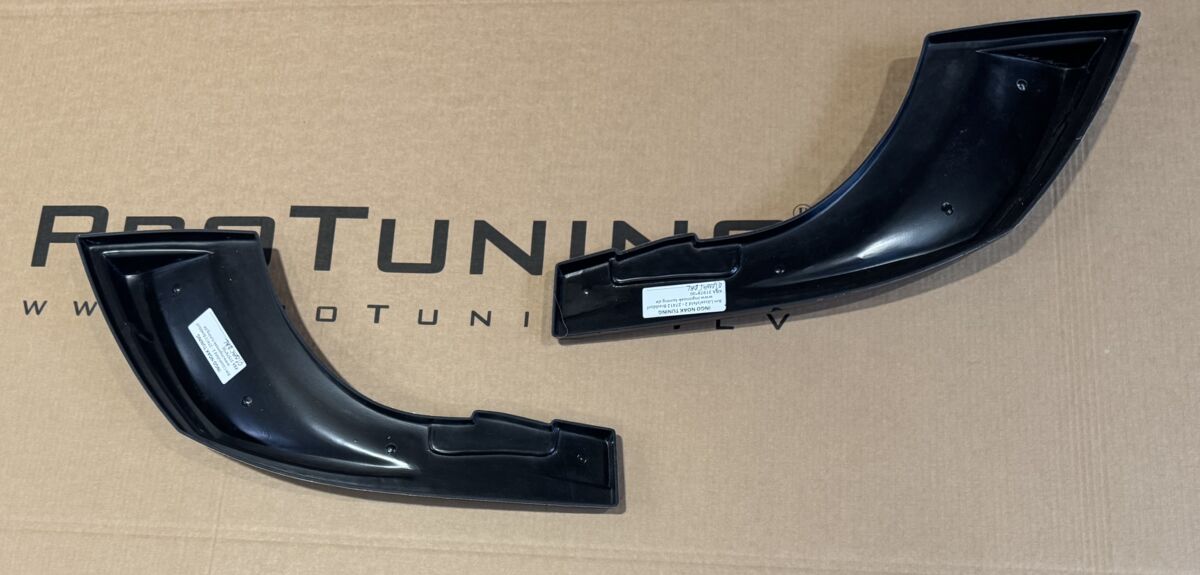 Black Gloss Performance Rear Bumper Side Flaps / Splitters For VW Tiguan 2 AD12021-2024 - Image 4