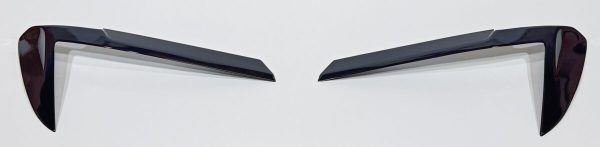 Black Gloss Eyebrows Headlight covers  mask for MAN TGE 2017+ - Image 2