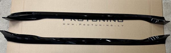 Performance Side skirts diffusers extensions for Tesla Model 3 2017-2021 Black Gloss - Image 6