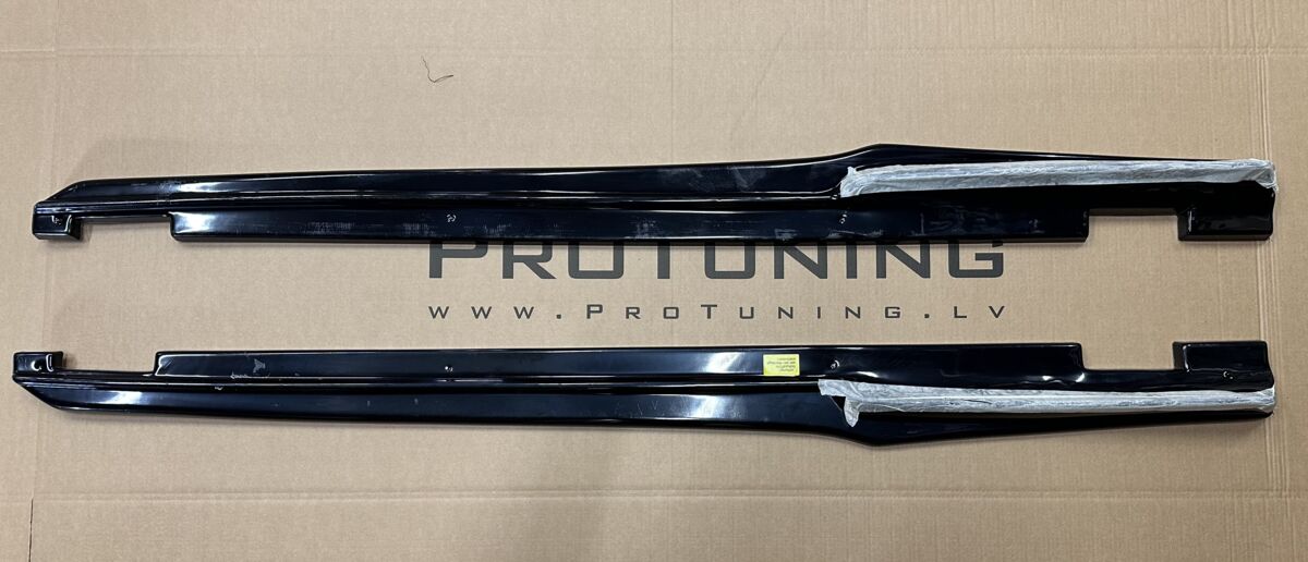 Black Gloss Performance Side skirts addons / Blades / diffusers / sill covers with Wing For Audi TT 8J 2006-2014 - Image 4
