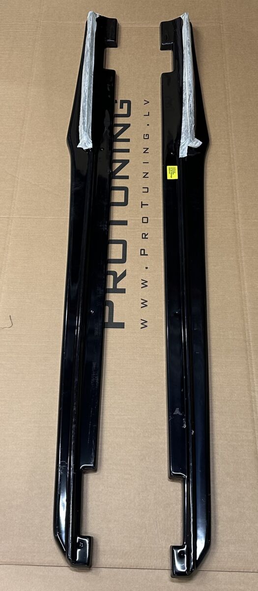 Black Gloss Performance Side skirts addons / Blades / diffusers / sill covers with Wing For Audi TT 8J 2006-2014 - Image 5