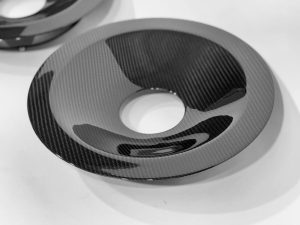 Aerodynamic aero disc set rear wheel discs covers for the Porsche 991 GT3 RS