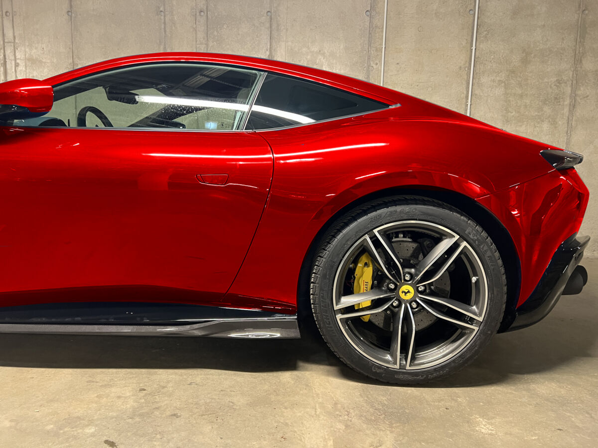 side skirt spoiler diffuser for Ferrari Roma CARBON Performance Aero sideskirt - Image 9