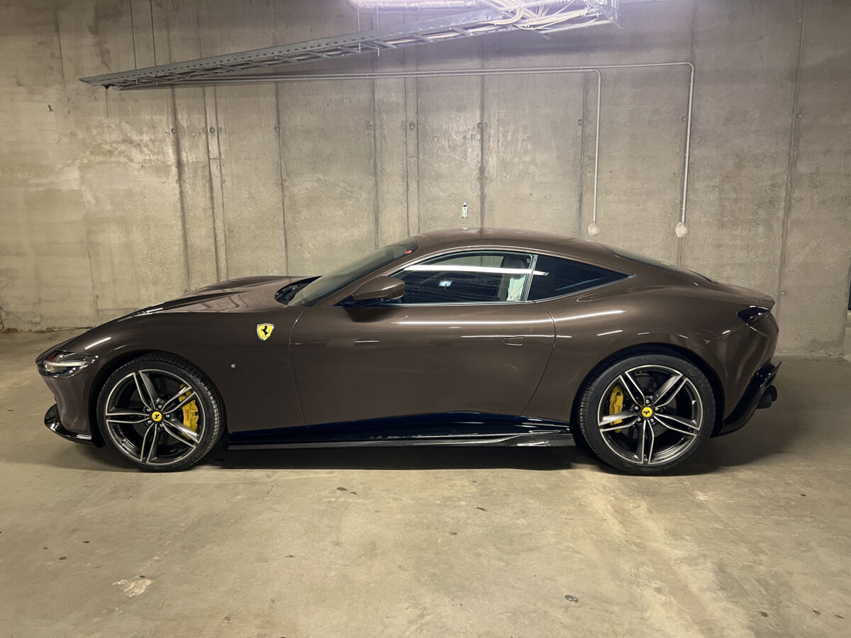 side skirt spoiler diffuser for Ferrari Roma CARBON Performance Aero sideskirt - Image 7