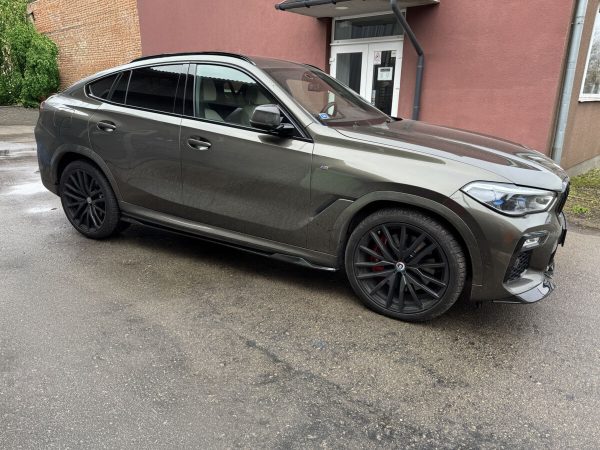 X6 G06 M Sport Side skirts addons Performance Carbon blade spoilers - Image 9