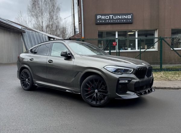 X6 G06 M Sport Side skirts addons Performance Carbon blade spoilers - Image 10