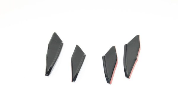 Front Bumper Side Flaps/ Fins/ Blades For Audi TT RS 8S pre-facelift 16-18 - Image 7