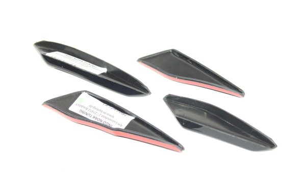 Front Bumper Side Flaps/ Fins/ Blades For Audi TT RS 8S pre-facelift 16-18 - Image 9