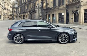RS side lip splitter diffuser For Audi RS3 8Y 2020+ sideskirts