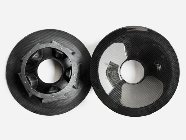 Aerodynamic aero disc set rear wheel discs covers for the Porsche 992 GT3 - Image 6