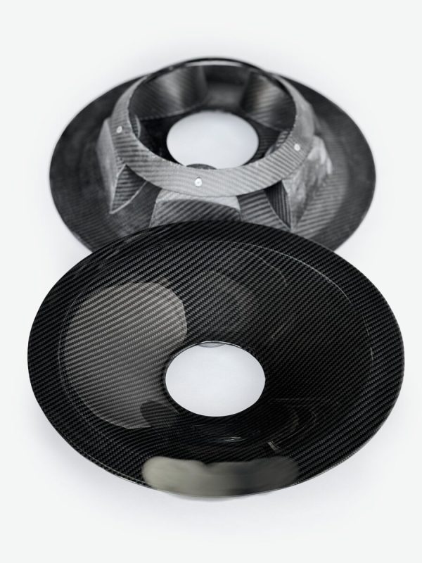 Aerodynamic aero disc set rear wheel discs covers for the Porsche 992 GT3 - Image 8