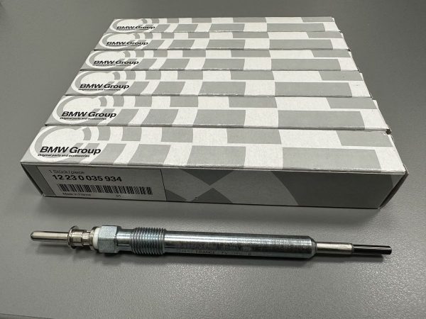 6x Genuine BMW DIESEL Engine GLOW PLUGS Ignition Heater N47 B47 N57 B57