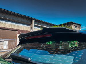 CARBON Performance Aero roof extension spoiler for Porsche Taycan Cross Tourismo CT
