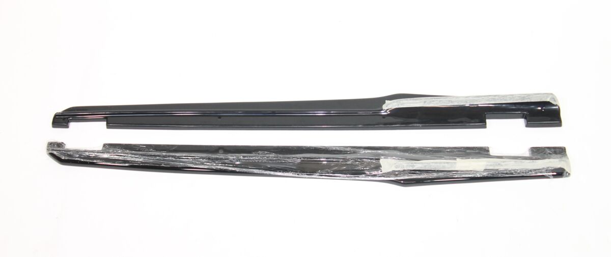 Black Gloss Performance Side skirts addons / Blades / diffusers / sill covers with Wing For Audi TT 8J 2006-2014 - Image 7