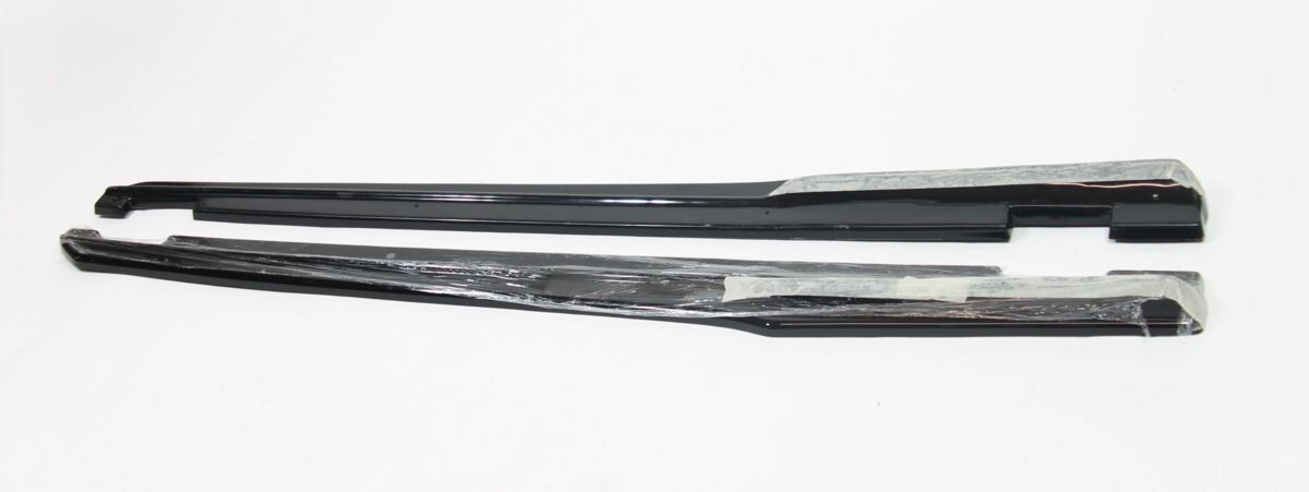 Black Gloss Performance Side skirts addons / Blades / diffusers / sill covers with Wing For Audi TT 8J 2006-2014 - Image 8