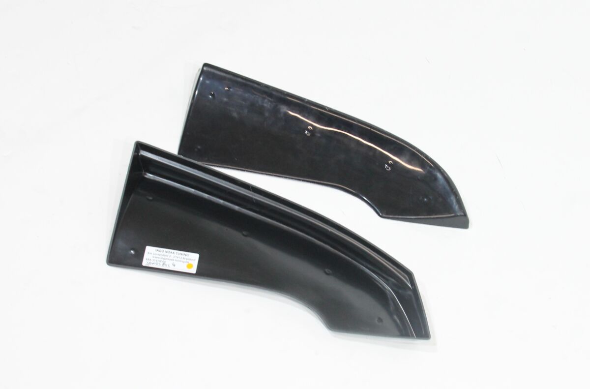 Black Gloss Performance Rear Bumper Side Flaps / Splitters For Audi Q7 4L 09-15 - Image 7