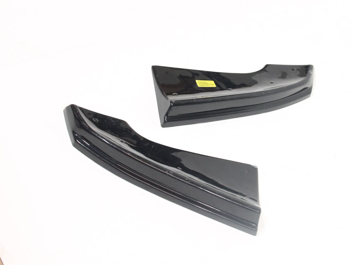 Black Gloss Performance Rear Bumper Side Flaps / Splitters For Audi Q7 4L 09-15 - Image 8