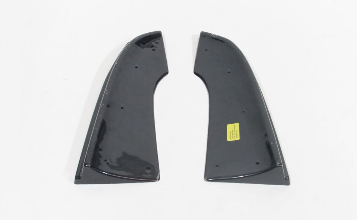 Black Gloss Performance Rear Bumper Side Flaps / Splitters For Audi Q7 4L 09-15 - Image 9