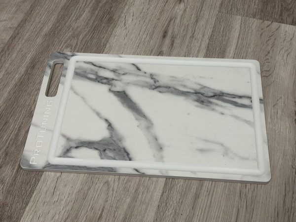 Authentic ProTuning® Chopping / Cutting board 25x40cm. Artificial stone with marble pattern - Image 2
