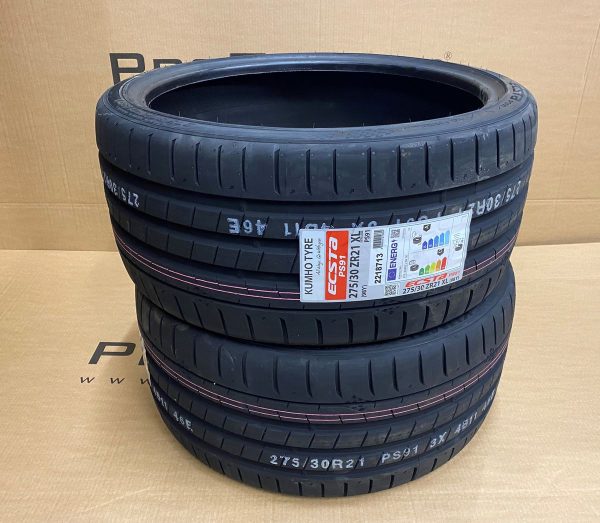 2x Summer KUMHO 275/30 R21 ECSTA PS91 Tyre 98Y XL Premium - Image 5