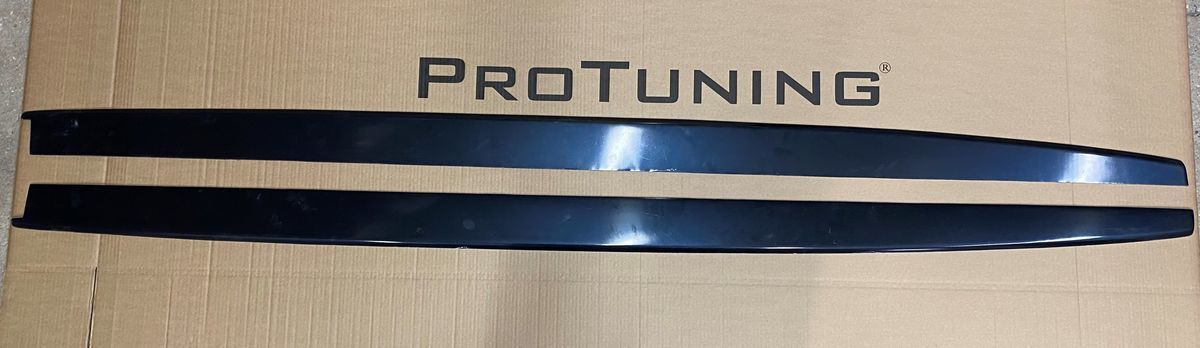 Black Gloss Performance Side skirts diffusers sill covers for Toyota Supra A90 - Image 2