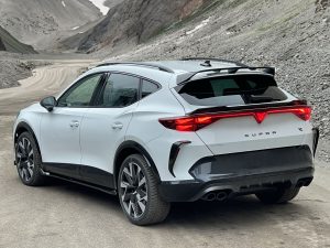 Speed Carbon fibre roof spoiler wing for Cupra Formentor Facelift