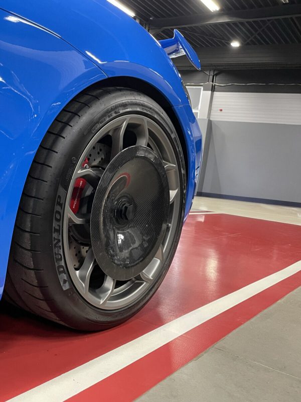 Carbon Aerodynamic disc set rear wheel discs covers for the Porsche Boxster 782 GT4 718 - Image 8