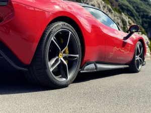 CARBON Performance Aero sideskirt spoiler set for Ferrari 296