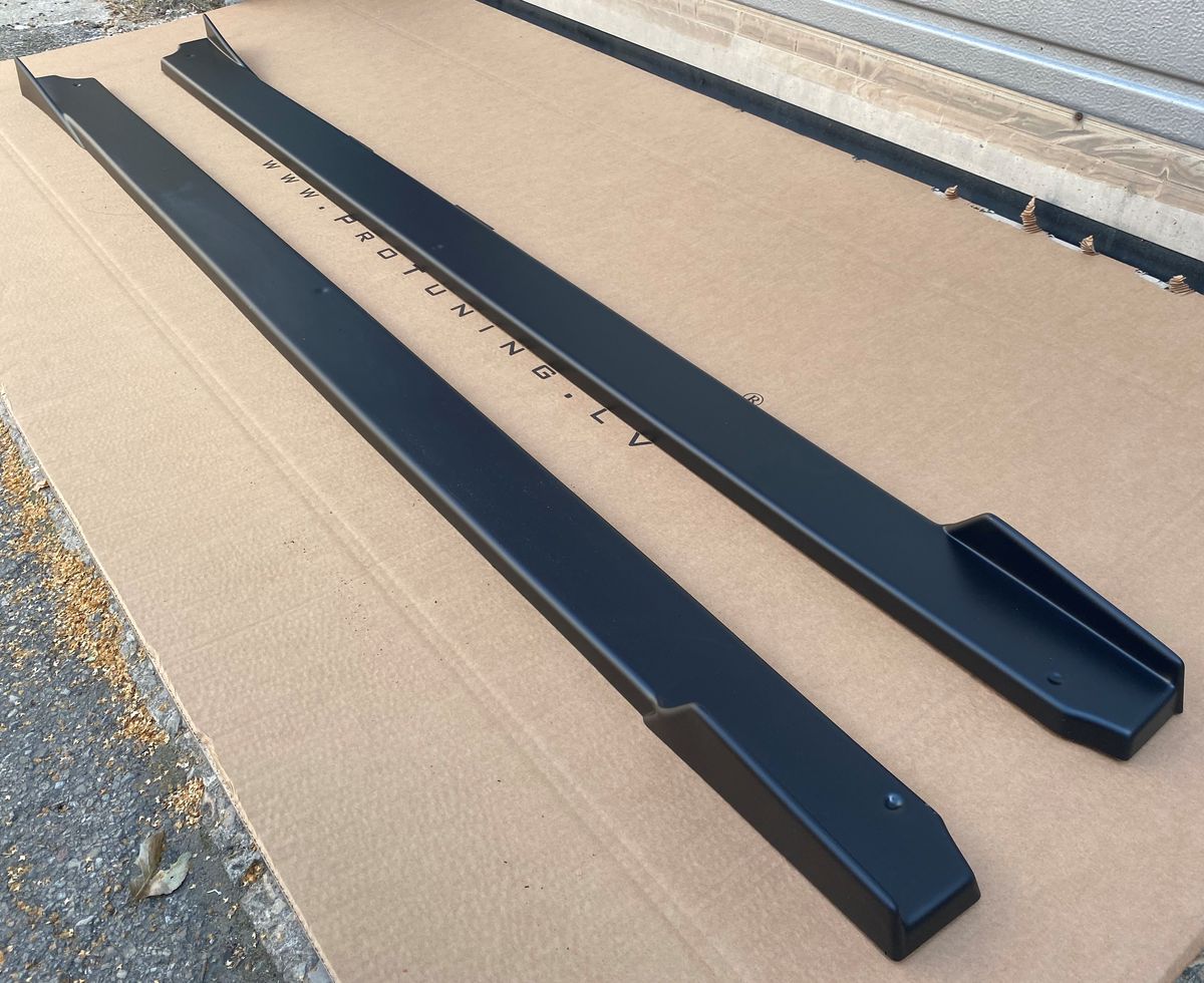 Performance Side skirts addons / Blades / diffusers / sill covers with Wing For BMW Z4 G29 2018+ - Image 6