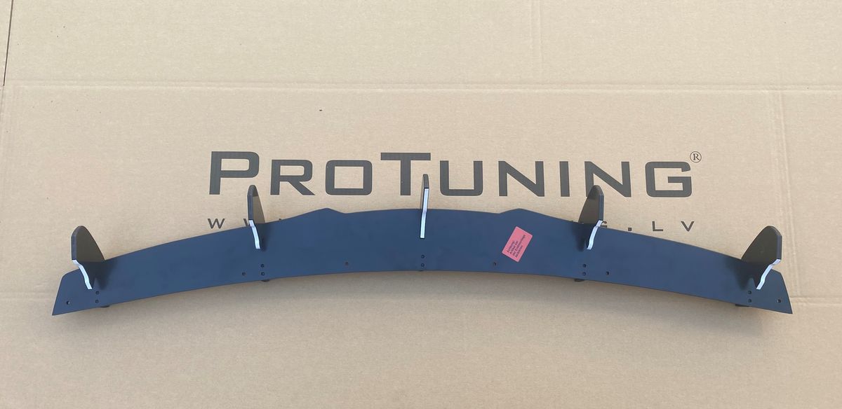 Side skirts addons blades for Audi A7 / S7 4K diffusers Performance ABS Matt - Image 4