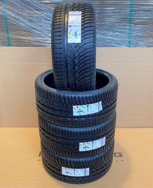 4x WINTER Michelin 265/30 R21 Pilot Alpin PA4 Tyres 96W 71db XL C