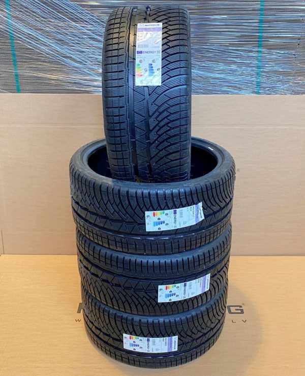 4x WINTER Michelin 265/30 R21 Pilot Alpin PA4 Tyres 96W 71db XL C