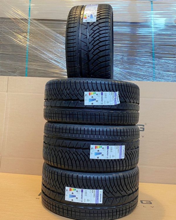 4x WINTER Michelin 265/30 R21 Pilot Alpin PA4 Tyres 96W 71db XL C - Image 3