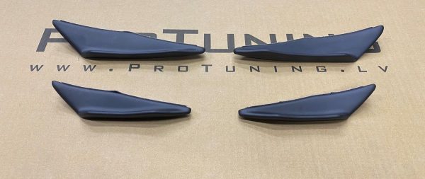 Front Bumper Side Flaps/ Fins/ Blades For Audi TT S-Line + TTS 8S 14-18 - Image 6