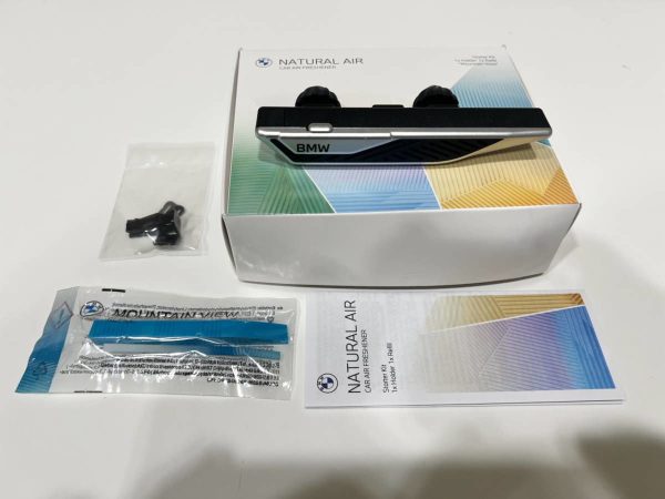 v2. Genuine BMW Natural Air Starter kit Car Freshener Holder + 1x Fragrance Stick - Image 4