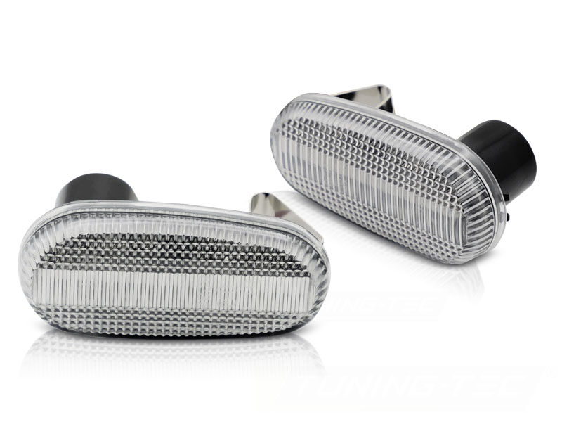 SIDE TURN MARKERS WHITE LED SEQ fits ALFA ROMEO MITO 147 00-04 GT