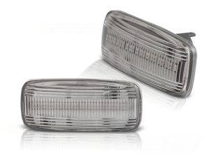 FRONT LED SIDE TURN MARKERS WHITE Fits AUDI A4 (B5) 01.1999 - 09.2000