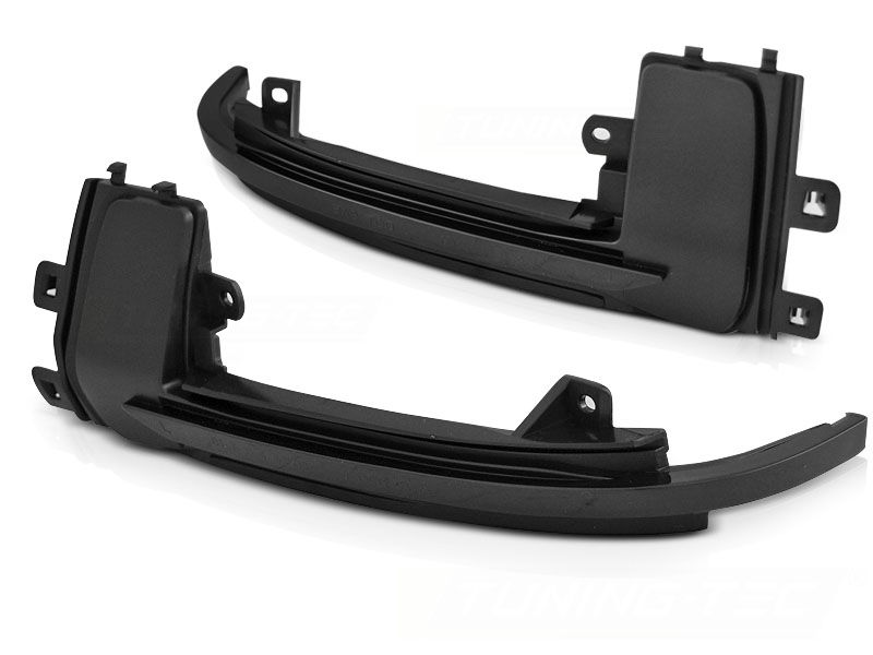 FRONT TURN MARKERS IN THE MIRROR SMOKE LED SEQ fits Audi A4 2010-2015