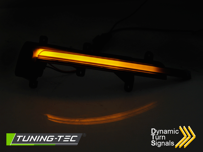 FRONT TURN MARKERS IN THE MIRROR SMOKE LED SEQ fits AUDI R8 07-16 - Image 4