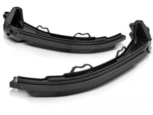 FRONT TURN MARKERS IN THE MIRROR SMOKE LED SEQ fits AUDI A4 16-18