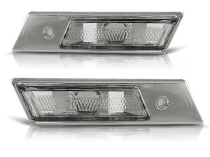 SIDE TURN MARKERS CHROME WHITE  fits BMW E36 12.1990 - 09.1996