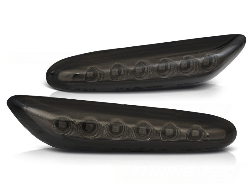 SIDE TURN MARKERS SMOKE LED fits BMW E81 / E82 / E87 / E88 2004 - 2013