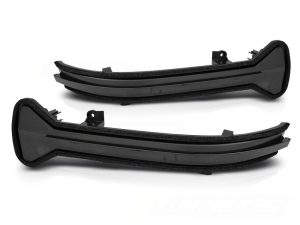 SIDE TURN MARKERS IN THE MIRROR SMOKE LED SEQ fits BMW 5 (G30, G31) 2017 - 2020