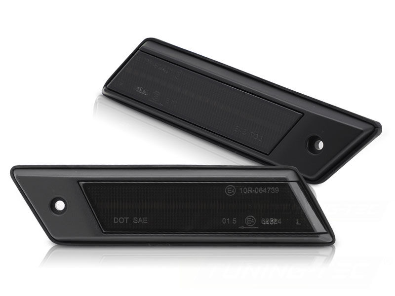 SIDE TURN MARKERS SMOKED LED SEQ fits BMW E30