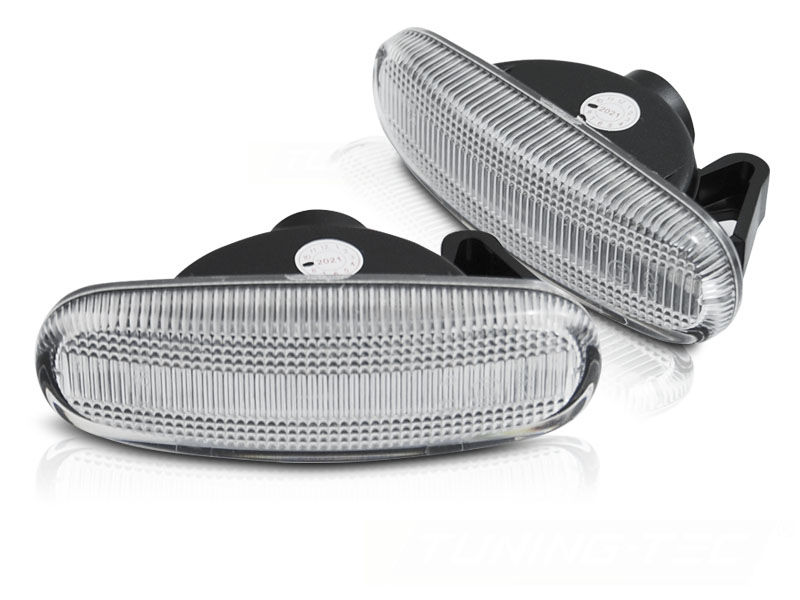 SIDE TURN MARKERS WHITE LED SEQ Fits FIAT STILO 2001-2008