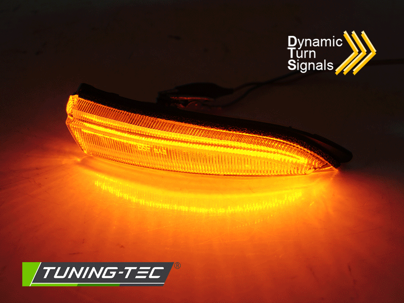 SIDE TURN MARKERS SEQ LED WHITE Fits FORD FIESTA MK7 13-16 - Image 4