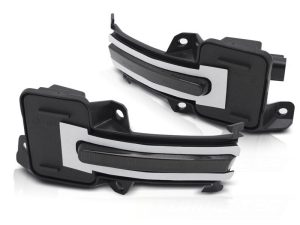 SIDE TURN MARKERS IN THE MIRROR SMOKED LED SEQ fits HONDA CIVIC X 16-21
